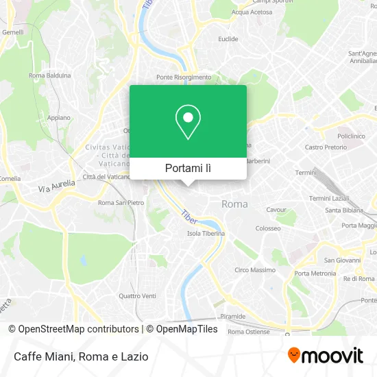 Mappa Caffe Miani