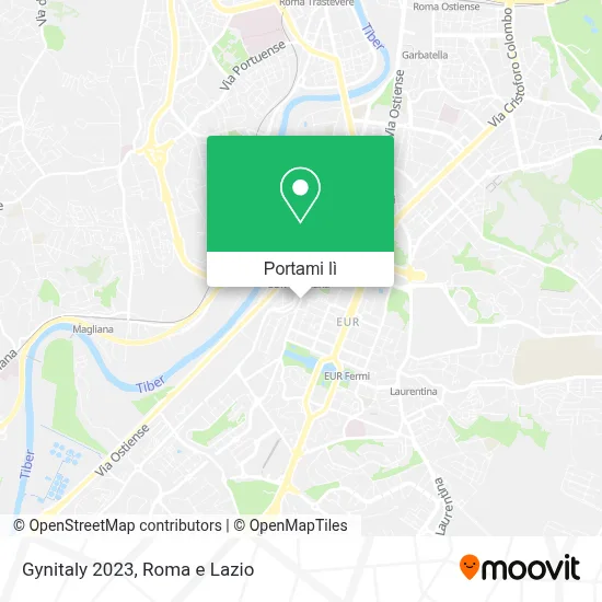 Mappa Gynitaly 2023