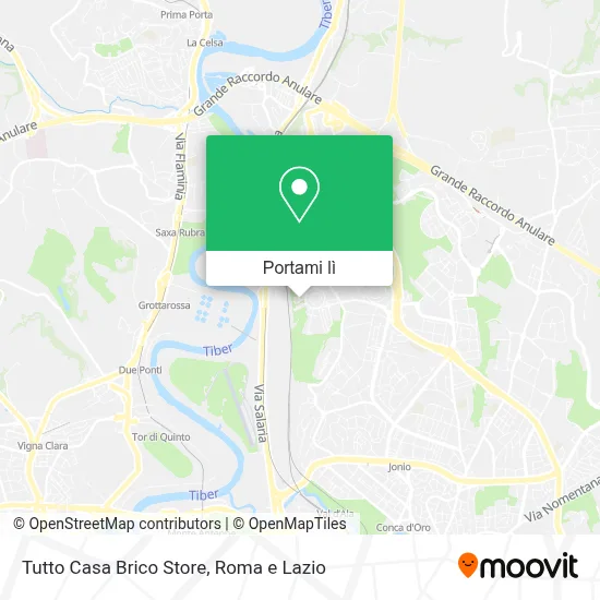 Mappa Tutto Casa Brico Store