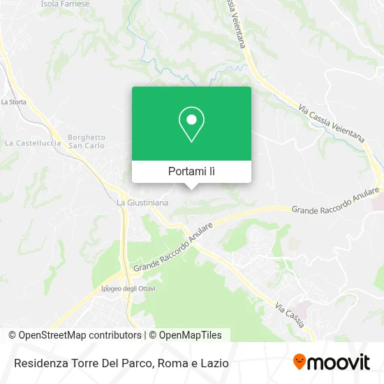 Mappa Residenza Torre Del Parco