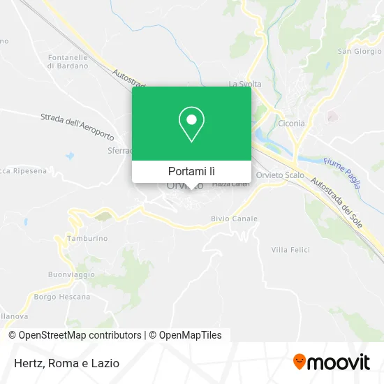 Mappa Hertz