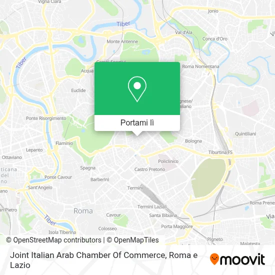 Mappa Joint Italian Arab Chamber Of Commerce