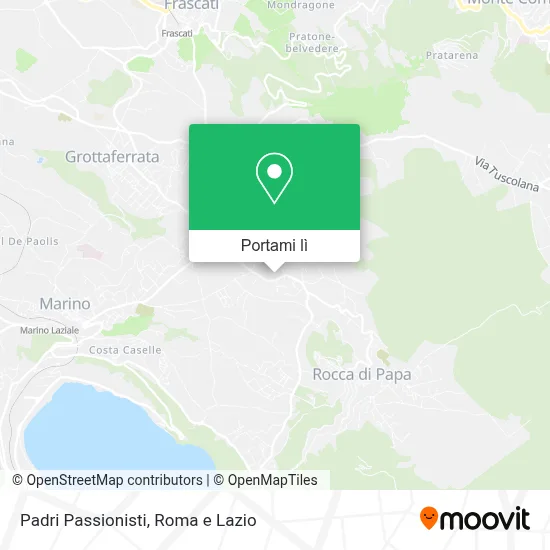 Mappa Padri Passionisti