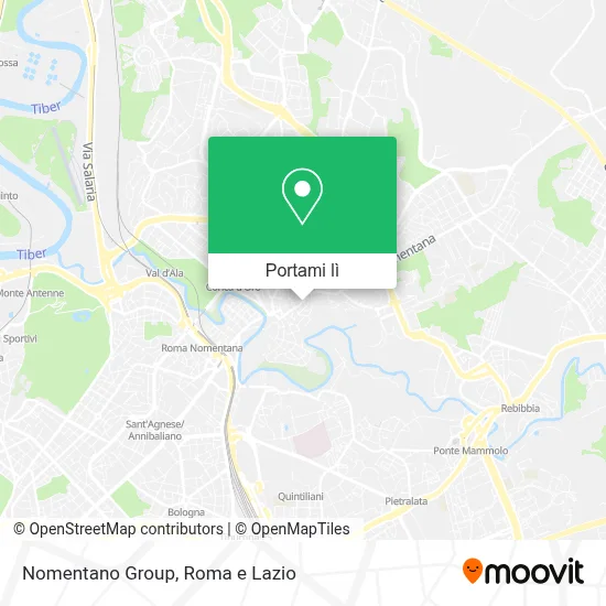 Mappa Nomentano Group