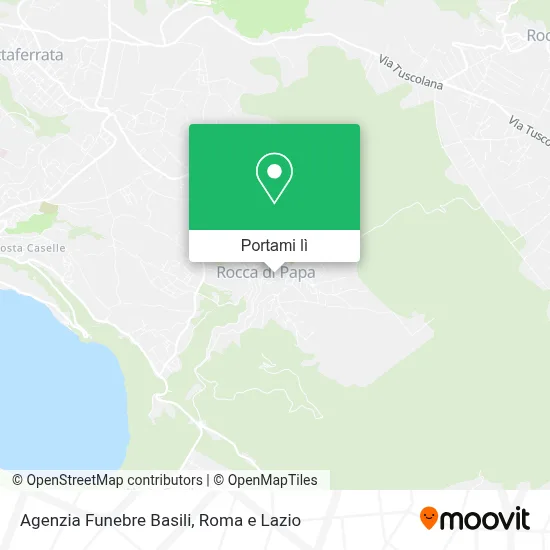 Mappa Agenzia Funebre Basili