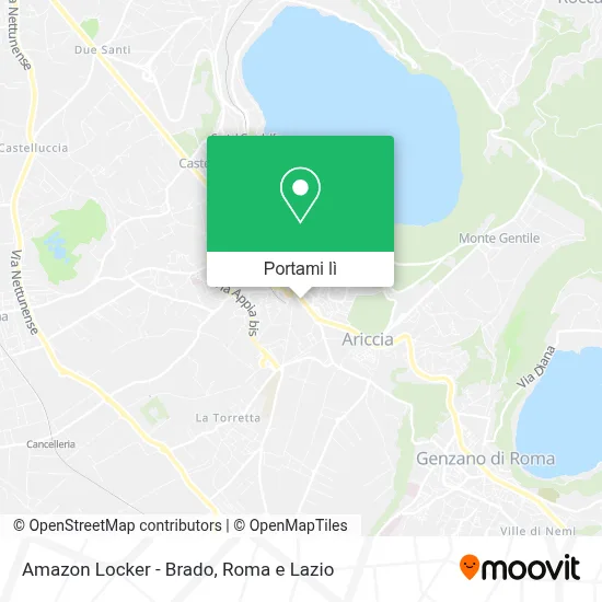 Mappa Amazon Locker - Brado
