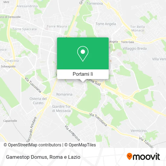 Mappa Gamestop Domus