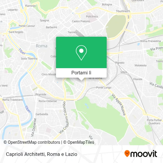Mappa Caprioli Architetti