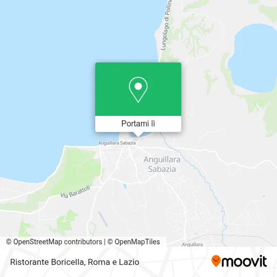 Mappa Ristorante Boricella