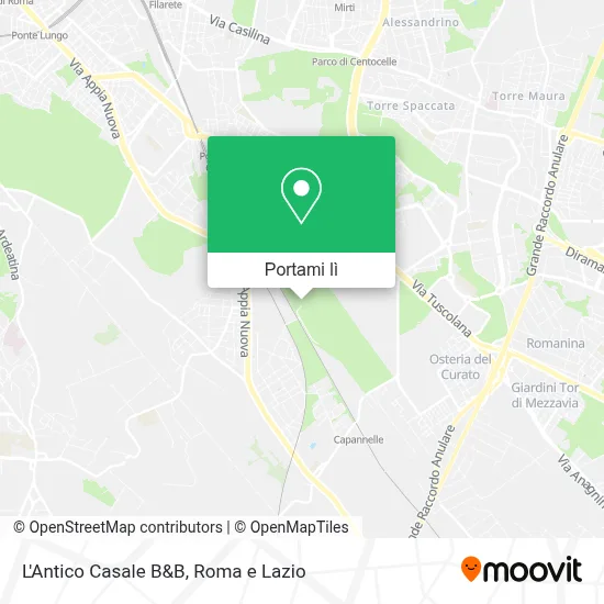 Mappa L'Antico Casale B&B