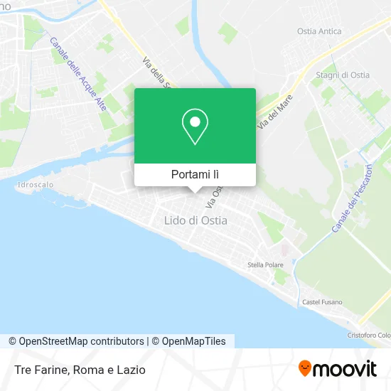 Mappa Tre Farine