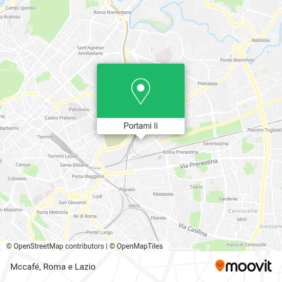 Mappa Mccafé
