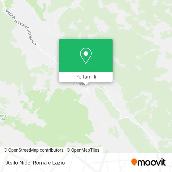 Mappa Asilo Nido