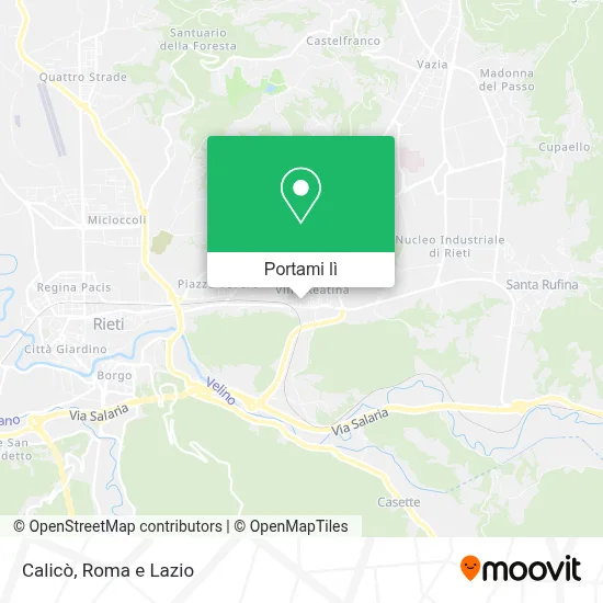 Mappa Calicò