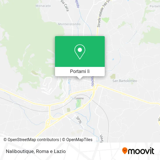 Mappa Naliboutique