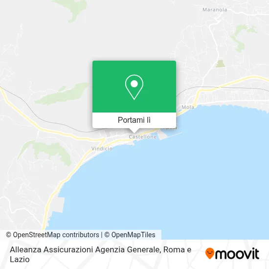 Mappa Alleanza Assicurazioni Agenzia Generale