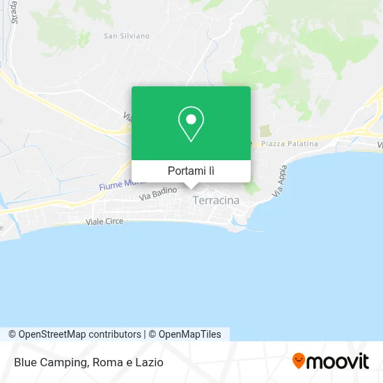 Mappa Blue Camping