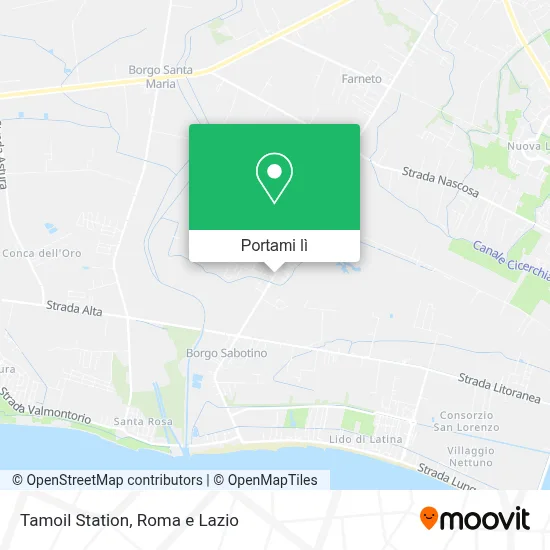 Mappa Tamoil Station