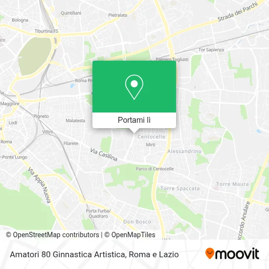 Mappa Amatori 80 Ginnastica Artistica