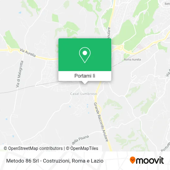 Mappa Metodo 86 Srl - Costruzioni