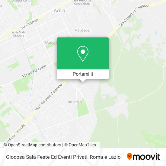 Mappa Giocosa Sala Feste Ed Eventi Privati