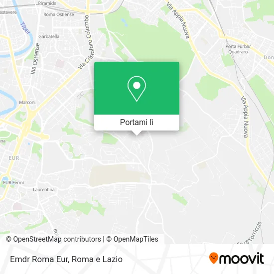 Mappa Emdr Roma Eur