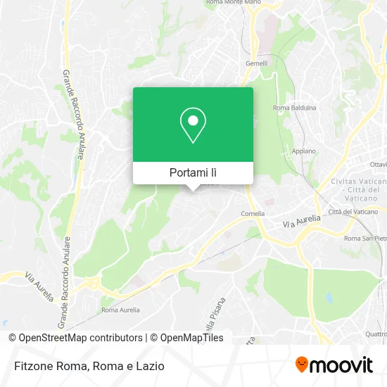 Mappa Fitzone Roma