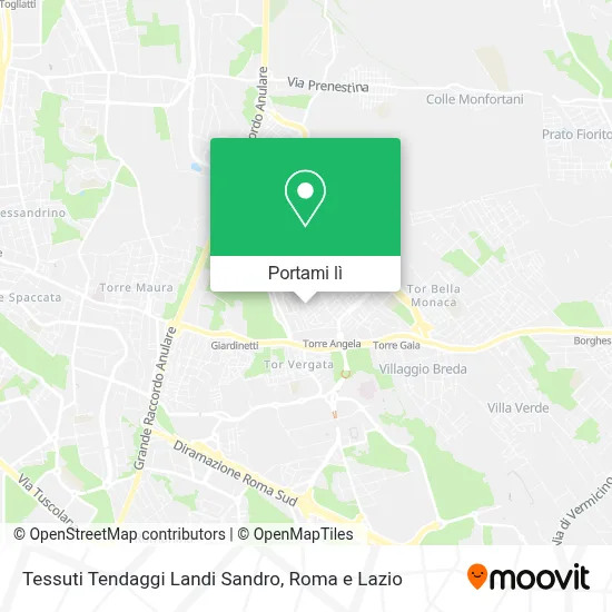 Mappa Tessuti Tendaggi Landi Sandro