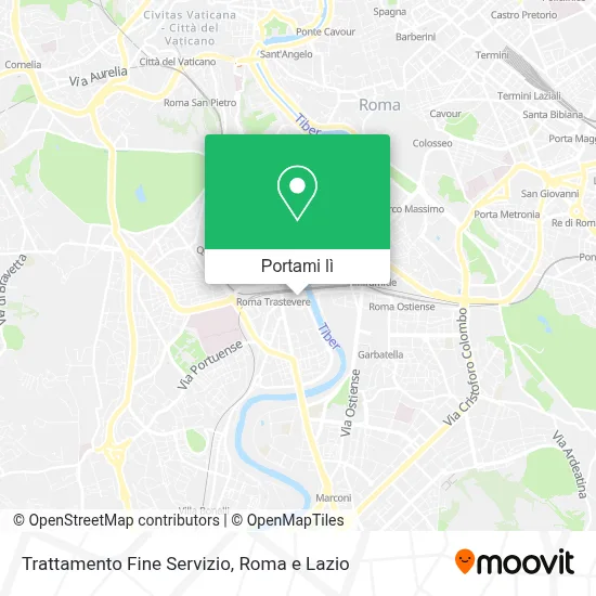 Mappa Trattamento Fine Servizio
