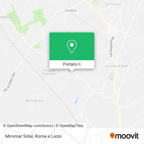 Mappa Miromar Solai