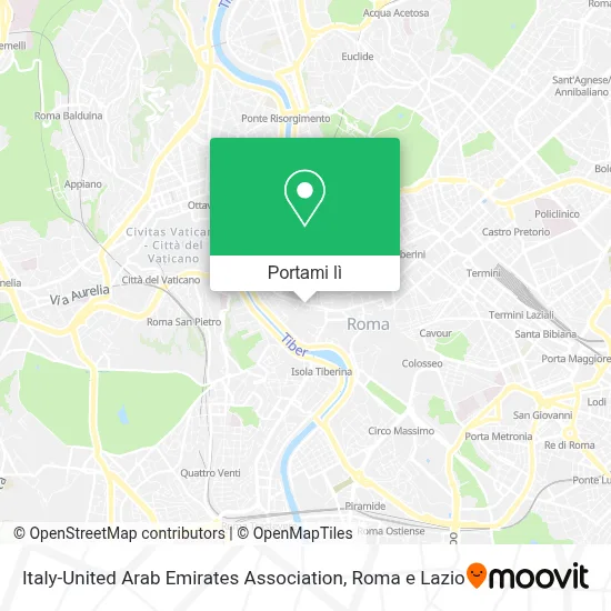 Mappa Italy-United Arab Emirates Association
