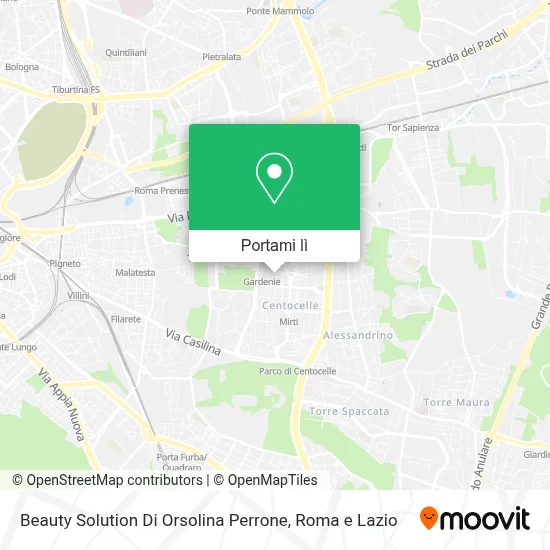 Mappa Beauty Solution Di Orsolina Perrone