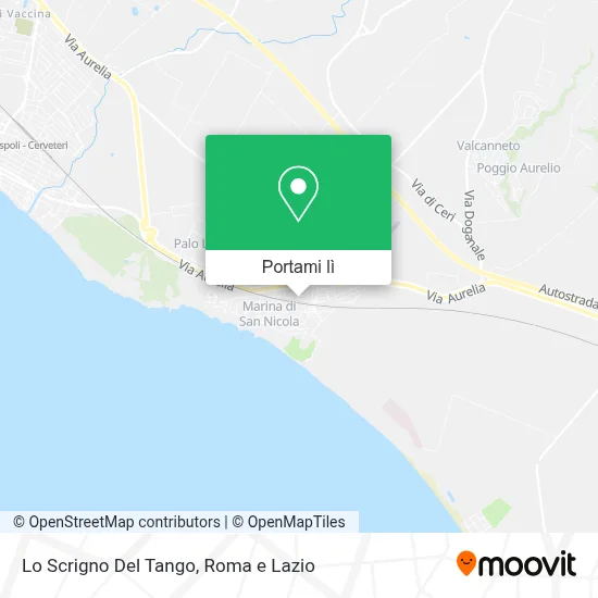 Mappa Lo Scrigno Del Tango