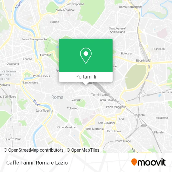 Mappa Caffè Farini