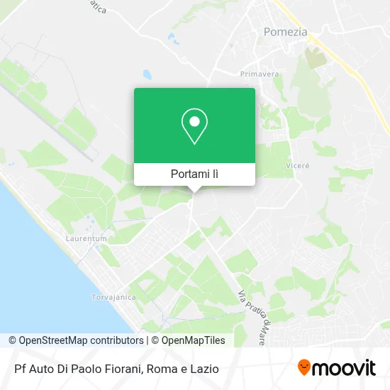 Mappa Pf Auto Di Paolo Fiorani