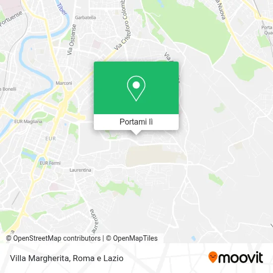 Mappa Villa Margherita