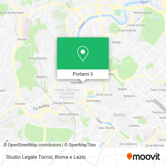 Mappa Studio Legale Torrisi