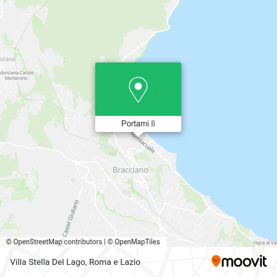 Mappa Villa Stella Del Lago