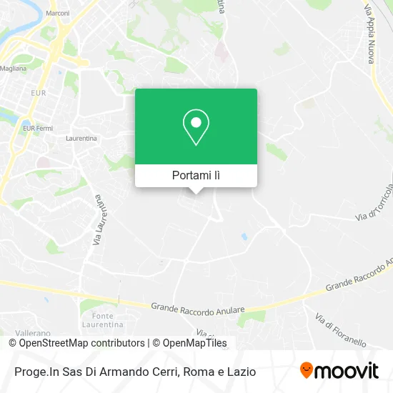 Mappa Proge.In Sas Di Armando Cerri