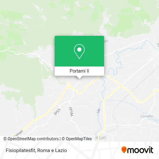 Mappa Fisiopilatesfit