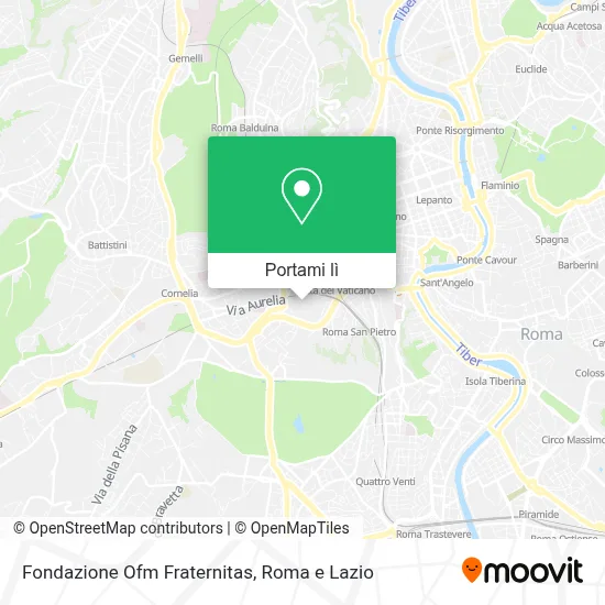 Mappa Fondazione Ofm Fraternitas