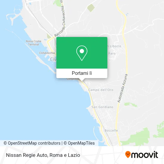 Mappa Nissan Regie Auto