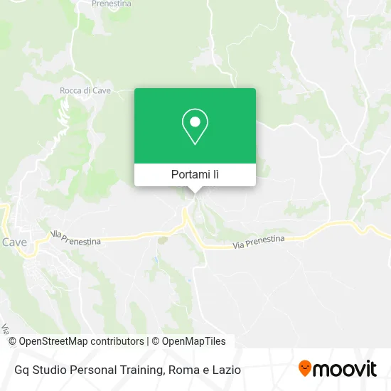 Mappa Gq Studio Personal Training