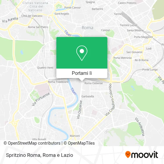 Mappa Spritzino Roma