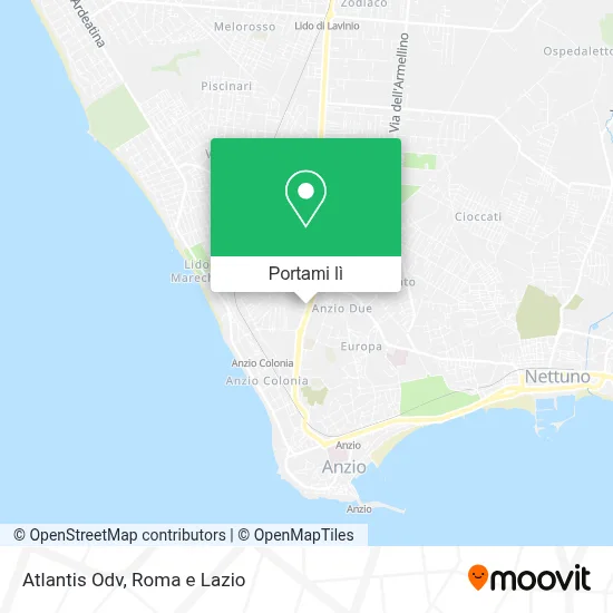 Mappa Atlantis Odv