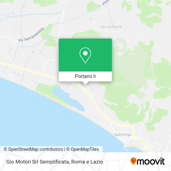 Mappa Gio Motori Srl Semplificata