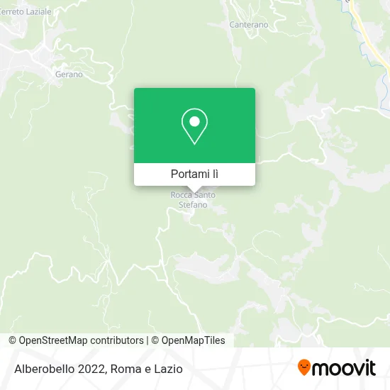Mappa Alberobello 2022