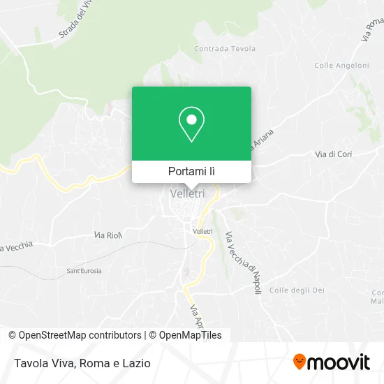 Mappa Tavola Viva