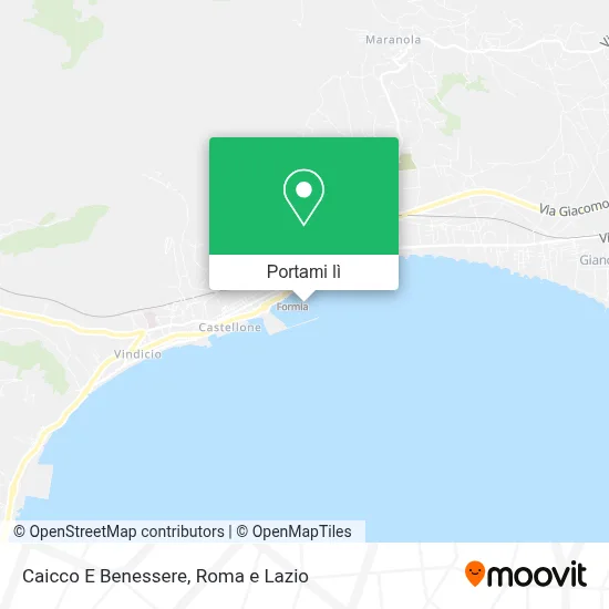 Mappa Caicco E Benessere