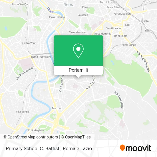 Mappa Primary School C. Battisti